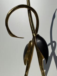 Boris Lovet Lorski Brass Cranes Sculpture by Boris Lovet Lorski - 2330651