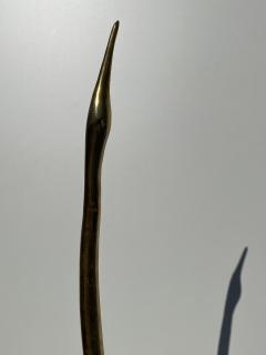 Boris Lovet Lorski Brass Cranes Sculpture by Boris Lovet Lorski - 2330655