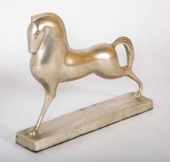 Boris Lovet Lorski Silvered Art Deco Etruscan Horse - 4257531