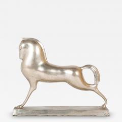 Boris Lovet Lorski Silvered Art Deco Etruscan Horse - 4259514