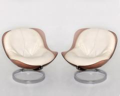 Boris Tabacoff Pair of low armchairs by B Tabacoff Ed Mobilier Modulaire Moderne France 1971 - 3370497