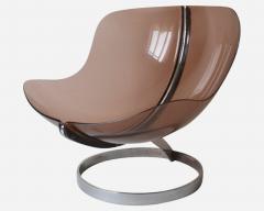 Boris Tabacoff Pair of low armchairs by B Tabacoff Ed Mobilier Modulaire Moderne France 1971 - 3370499