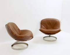 Boris Tabacoff Space Age Sph re Lounge Chairs by Boris Tabacoff for Mobillier Modulaire - 3153352
