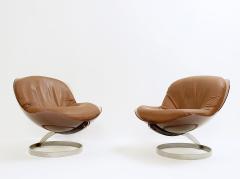 Boris Tabacoff Space Age Sph re Lounge Chairs by Boris Tabacoff for Mobillier Modulaire - 3153355