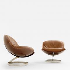 Boris Tabacoff Space Age Sph re Lounge Chairs by Boris Tabacoff for Mobillier Modulaire - 3154414