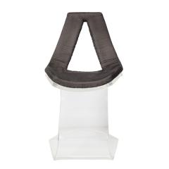 Boris Tabakoff Boris Tabacoff Set of 4 Dumas Chairs in Sculpted Lucite 1970s - 2293802