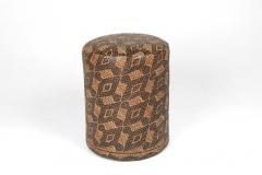 Borneo Mat Round Ottoman - 3275283