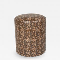 Borneo Mat Round Ottoman Small VI - 3281834