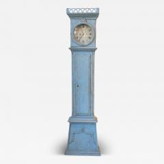 Bornholm Longcase Clock Painted Wood Early 19th Century - 4475496