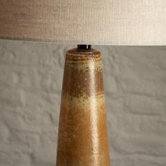 Bornholm Stent j S holm S holm Large Ceramic Table Lamp by Bornholm Stent j S holm Denmark 1960s - 2453744