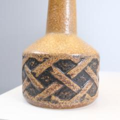 Bornholmsk Ceramic Pair of Large Stoneware Ceramic Table Lamps S holm Bornholm Denmark 1960 70s - 4384140