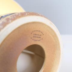 Bornholmsk Ceramic Pair of Large Stoneware Ceramic Table Lamps S holm Bornholm Denmark 1960 70s - 4384144