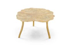 Botanico Biomorphic Bronze Coffee Table - 4171727