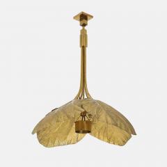 Bottega Gadda Rare Rabarbaro Four Leaf Brass Chandelier - 4453616