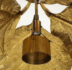 Bottega Gadda Rare Rabarbaro Four Leaf Brass Chandelier - 4453620