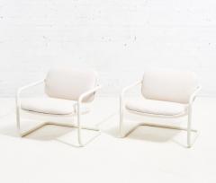 Boucle Postmodern Tubular Lounge Chairs 1970 - 2265704