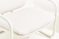 Boucle Postmodern Tubular Lounge Chairs 1970 - 2265715