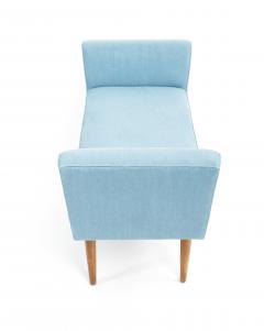 Boudoir Bench Upholstered in Denim Linen - 1343565