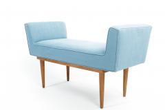 Boudoir Bench Upholstered in Denim Linen - 1343570