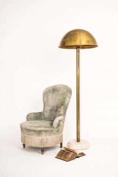 Brajak Vitberg Brass Sculpted Floor Lamp Art Deco by Brajak Vitberg - 1567072