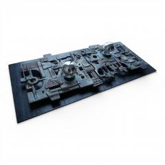 Brakelmann Becker brutalist wall lamp 1970 - 4749571