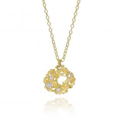 Branch Diamond Gold Nebula Necklace - 4817612