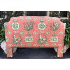 Braquenie Les Muses Et Le LIon Toile De Jouy Fabric Upholstered Headboard - 1641995