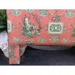 Braquenie Les Muses Et Le LIon Toile De Jouy Fabric Upholstered Headboard - 1641996