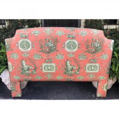 Braquenie Les Muses Et Le LIon Toile De Jouy Fabric Upholstered Headboard - 1641998