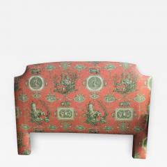 Braquenie Les Muses Et Le LIon Toile De Jouy Fabric Upholstered Headboard - 1642892