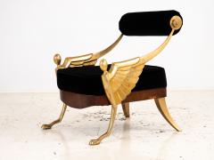 Brass Atlantis Chair in the Style of Mark Brazier Jones - 3915709