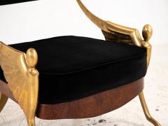 Brass Atlantis Chair in the Style of Mark Brazier Jones - 3915717