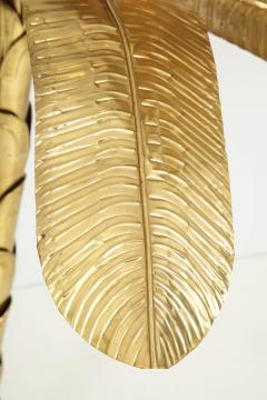Banana Palm Arch Wall Plaque - Brass by CB
