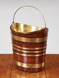 Brass Bound Boat Shaped Bucket - 4212624