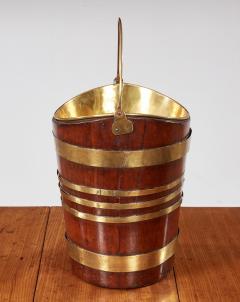 Brass Bound Boat Shaped Bucket - 4212626