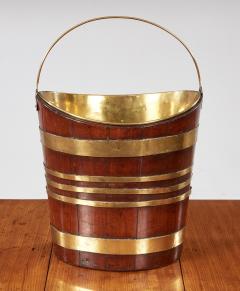 Brass Bound Boat Shaped Bucket - 4212628