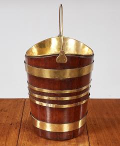 Brass Bound Boat Shaped Bucket - 4212630