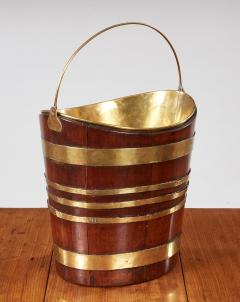 Brass Bound Boat Shaped Bucket - 4212631