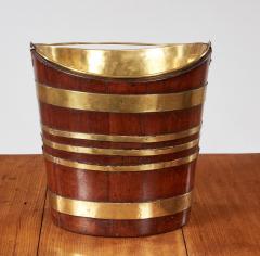 Brass Bound Boat Shaped Bucket - 4212632