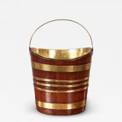 Brass Bound Boat Shaped Bucket - 4213819