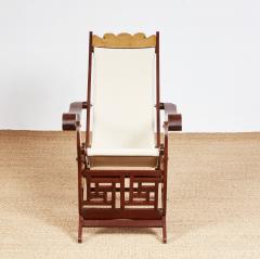 Brass Bound Campaign Deck Chair - 3936643