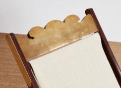 Brass Bound Campaign Deck Chair - 3936653
