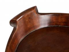 Brass Bound Mahogany Oval Tray c 1780 - 4715640