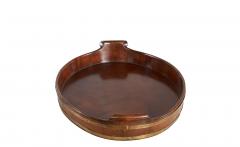 Brass Bound Mahogany Oval Tray c 1780 - 4715645