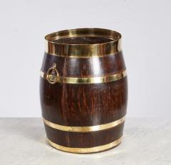 Brass Bound Rum Barrel - 4686771