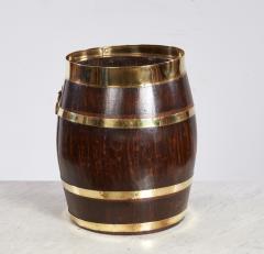 Brass Bound Rum Barrel - 4686775