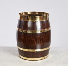 Brass Bound Rum Barrel - 4686777