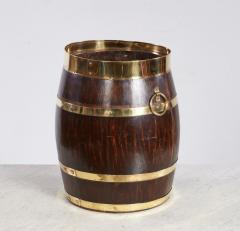 Brass Bound Rum Barrel - 4686779