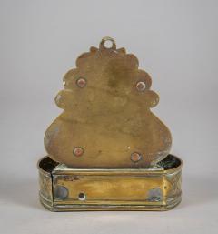 Brass Chamberstick Featuring an American Indian - 4315350