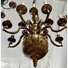 Brass Chandelier - 3730919